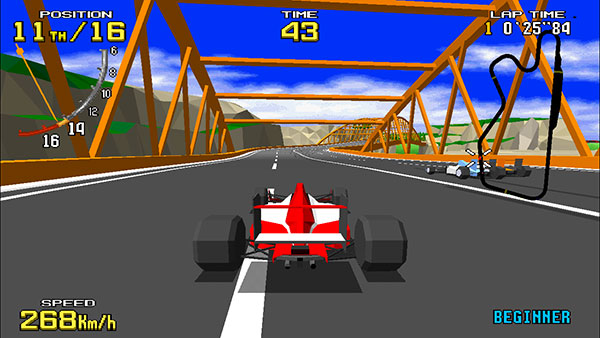 スクリーンショット3：SEGA AGES バーチャレーシング
